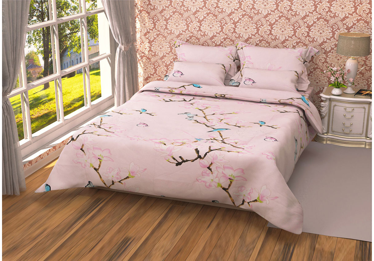Постільна білизна Лелека-873 Leleka-Textile двоспальний кольоровий (1656/4846)