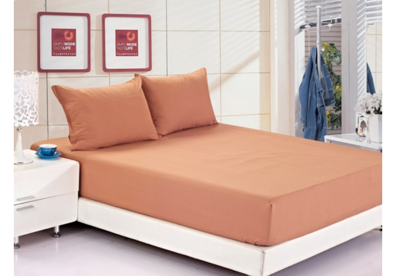 Постільна білизна Ранфорс Літо РЛ305 Leleka-Textile 160х200+25 персиковий (664/1079)