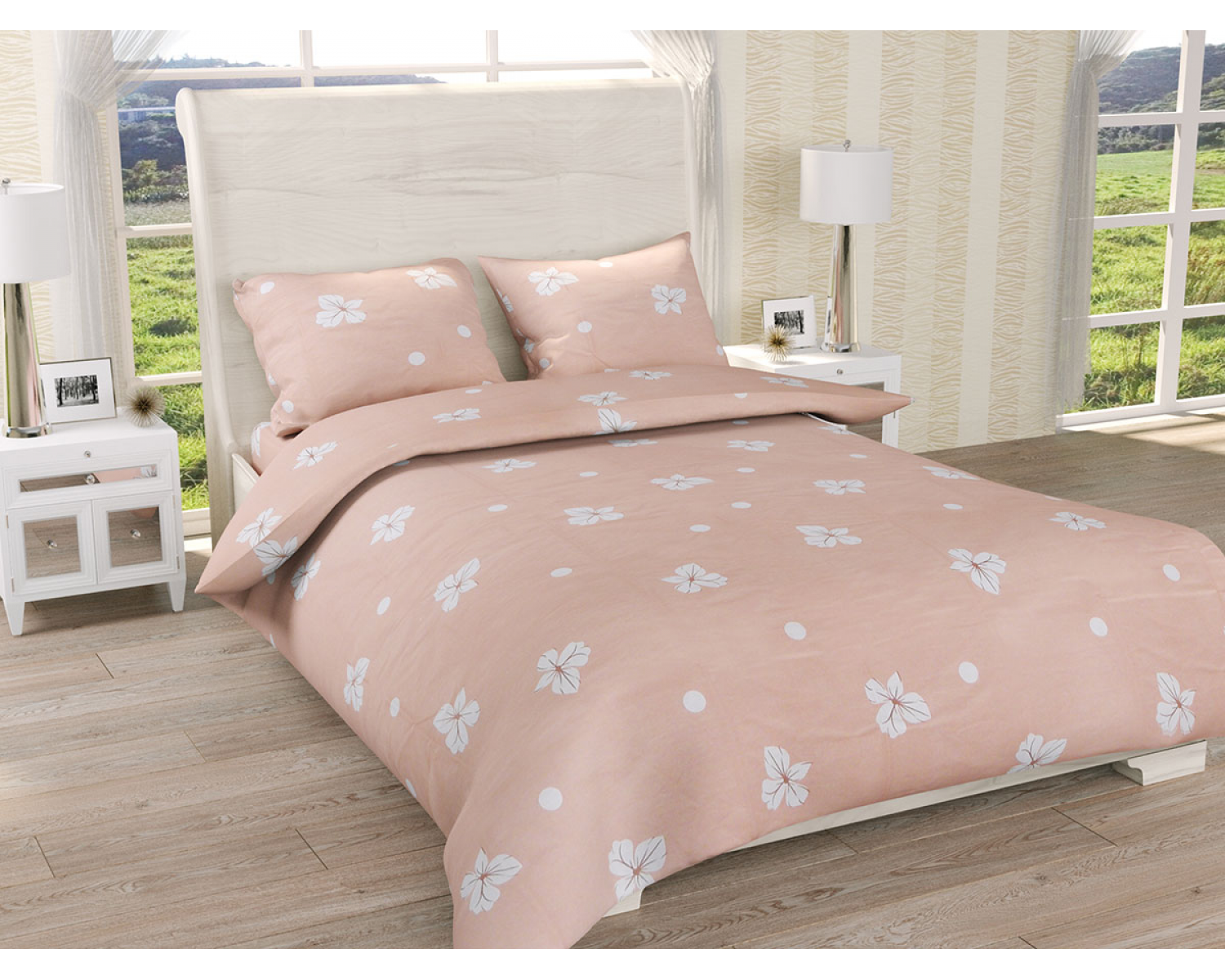 Простирадло Ранфорс Р536Д Leleka-Textile 150х220 кольоровий (1704/5125)